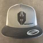 Hoffner Trucker Hat Charcoal Grey/White, Yupoong Snapback