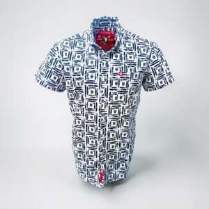 Hoffner “Knives Out” Custom Short Sleeve Pearl Snap Shirt